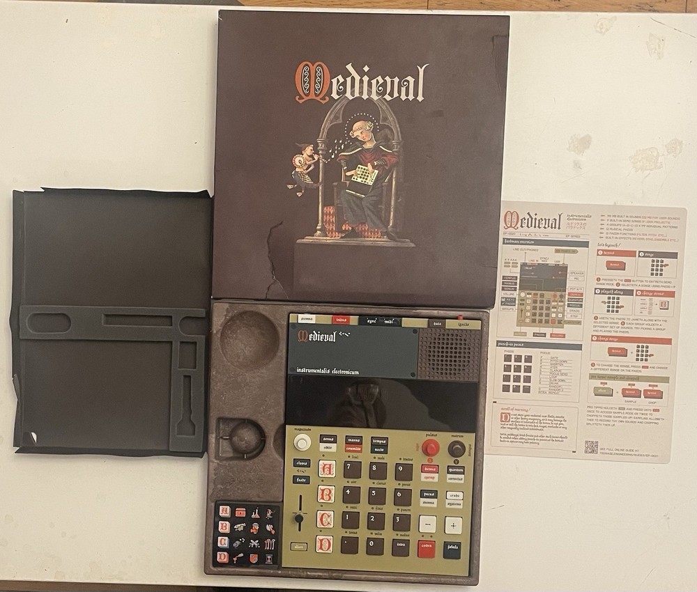 Teenage Engineering Medieval ep-1320 Sampler and Sequencer + Original Packaging
