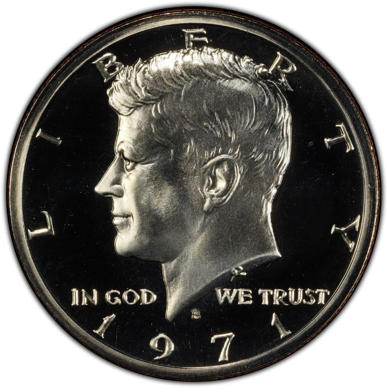 1971-S Proof Kennedy Half Dollar 50C