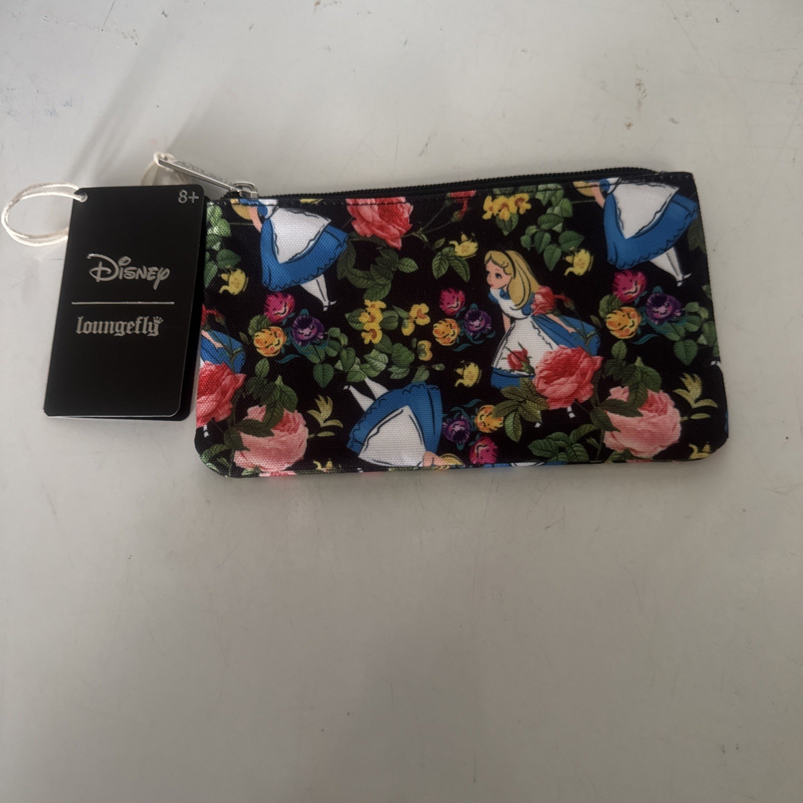 Disney Loungefly Alice in Wonderland Cosmetic Bag NWT