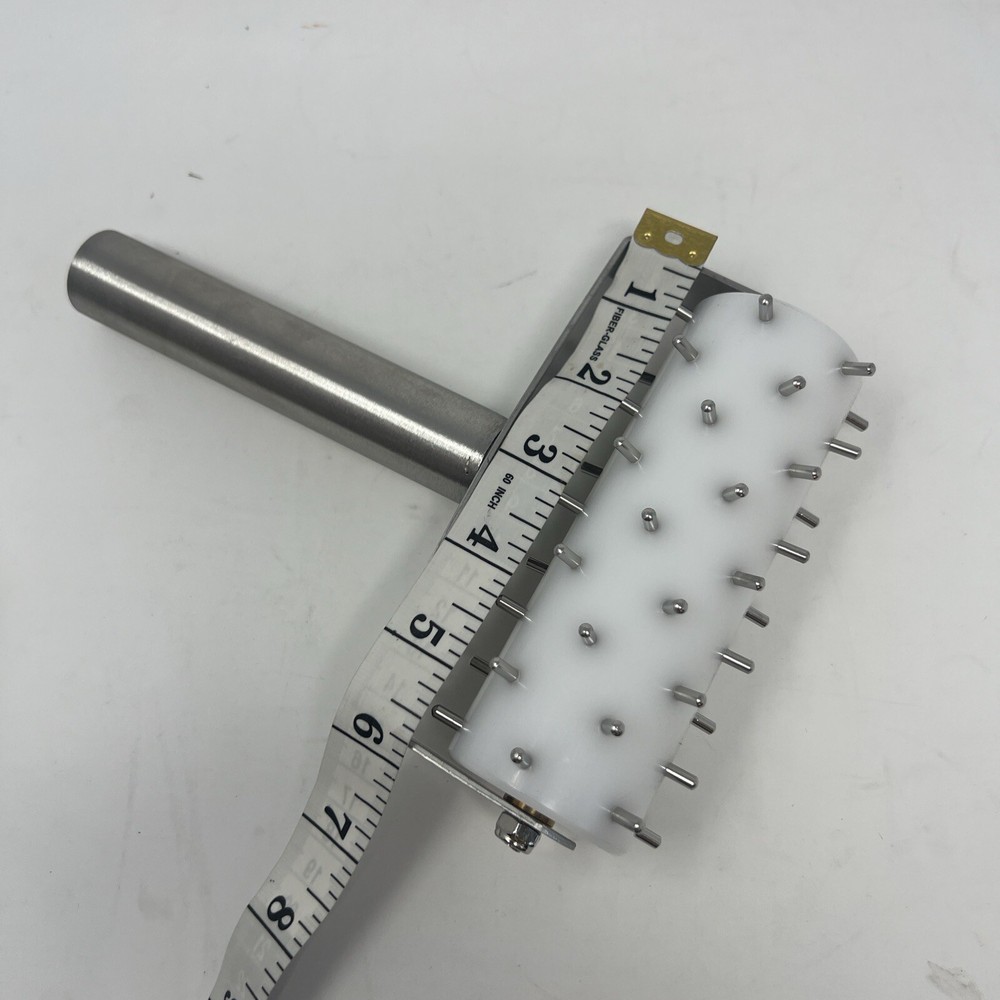 Winco - RD-5 - 6 in Dough Roller Docker, As Hdl