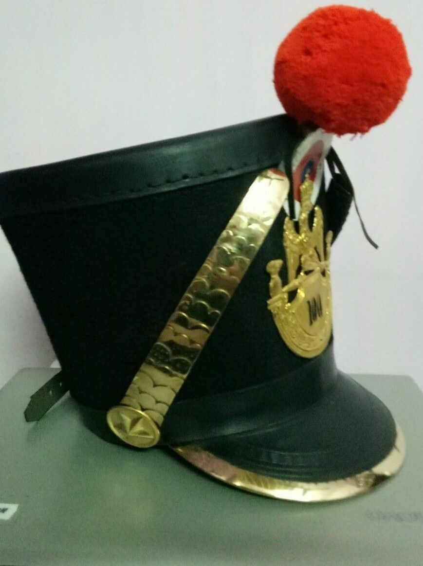 Mexican GRENADIER SHAKO HELMET, Napoleon shako helmet, For Plays,