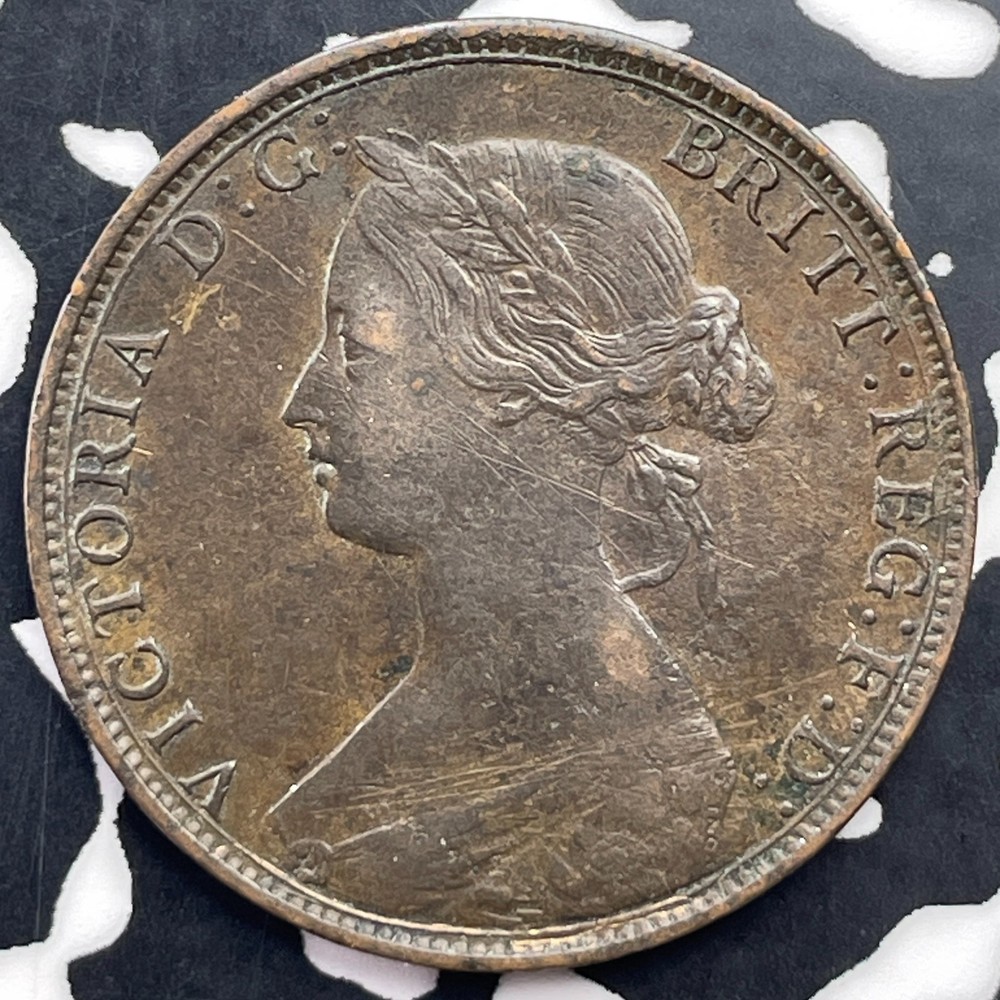 1864 Nova Scotia Large Cent Lot#C2864 Nice!