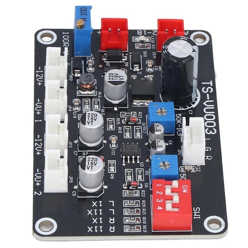 DB Amplifier Chassis VU Level Meter Driver Board With Adjustable Backlight New