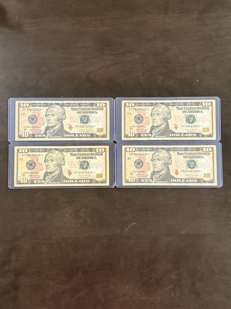 Series 2017A $10 Star Notes -Circulated