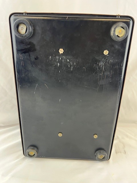 Burroughs '40s/'50s Olive Green Adding Machine UNTESTED