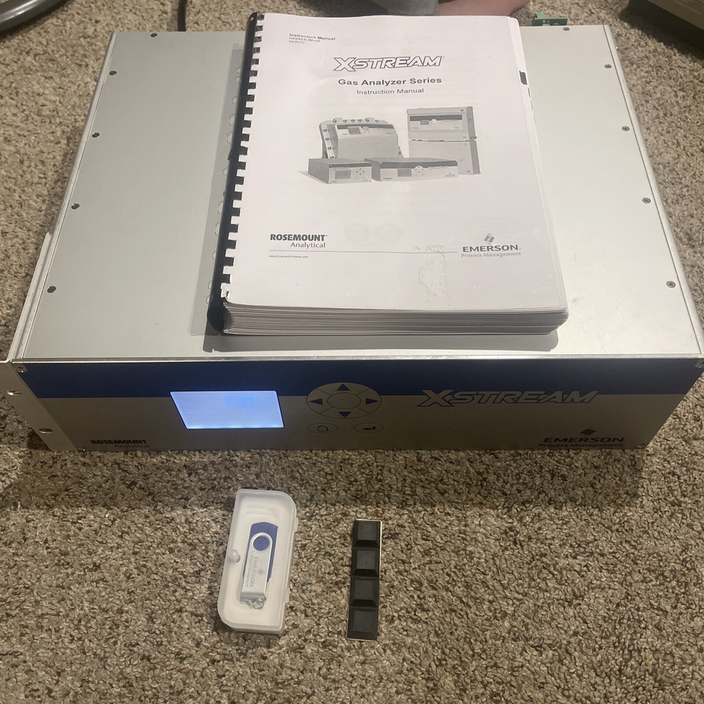 EMERSON X-stream ROSEMOUNT Analytical XEGP-IR Continuous Gas Analyzer