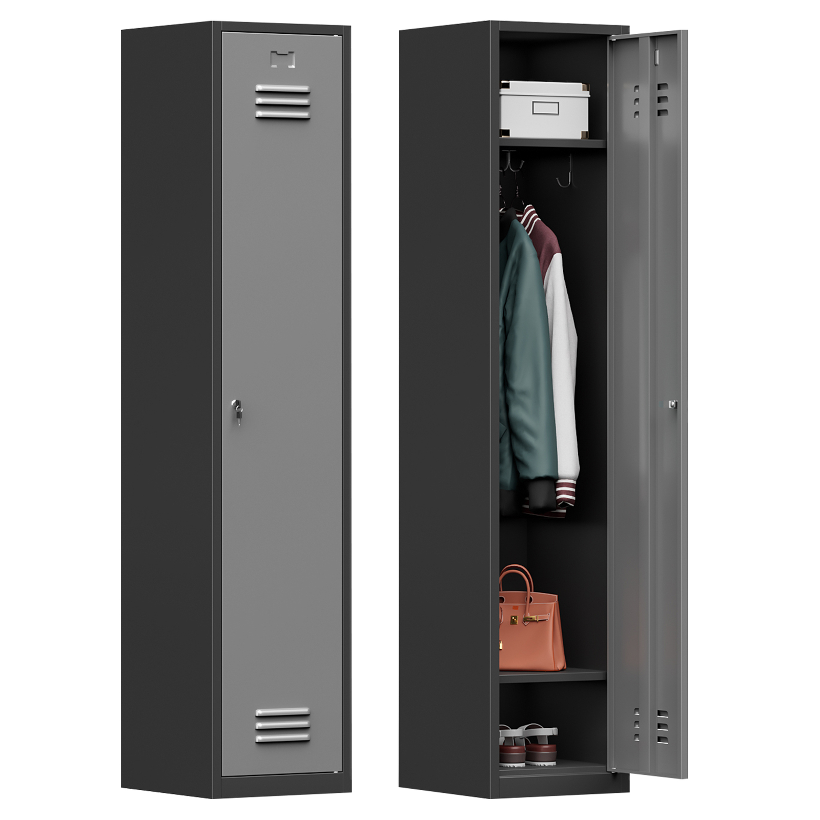 Storage Cabinet Metal Lockers Metal Storage Locker for Office School Gym Locker