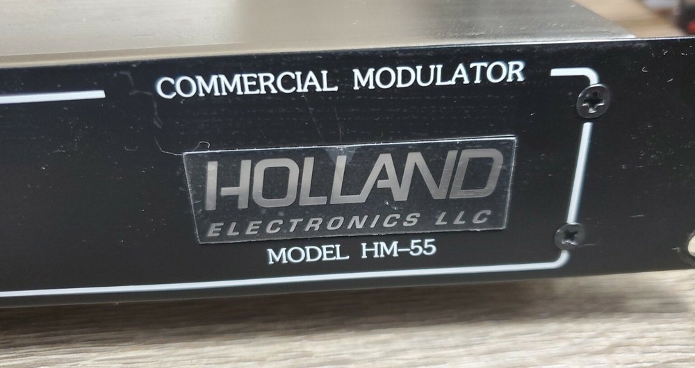 HOLLAND ELECTRONICS HPM55 COMMERCIAL MODULATOR
