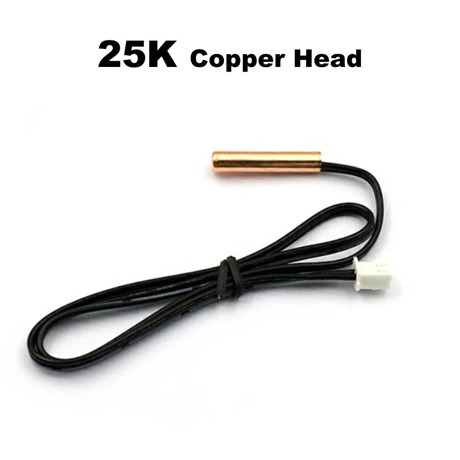 TC 25K Copper Head Air Conditioning Temperature Sensor High-Precision Probe Head