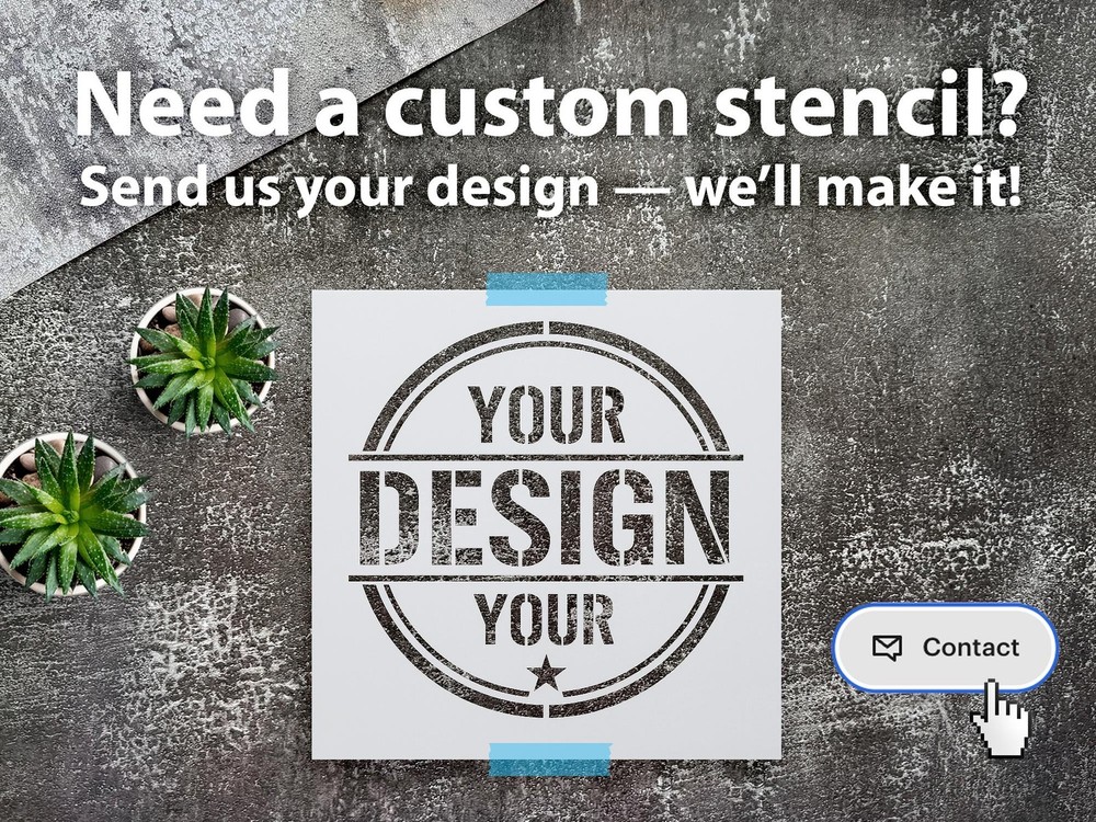 Beautiful Fireball Stencil for Dynamic Home Decor and Creative Projects - Ste…