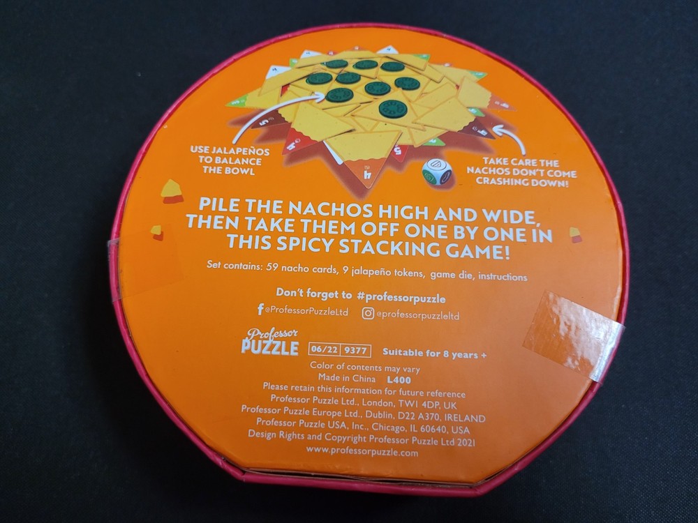 Nacho Stack! (2021) Brand New Factory Sealed USA Stacking Table Game
