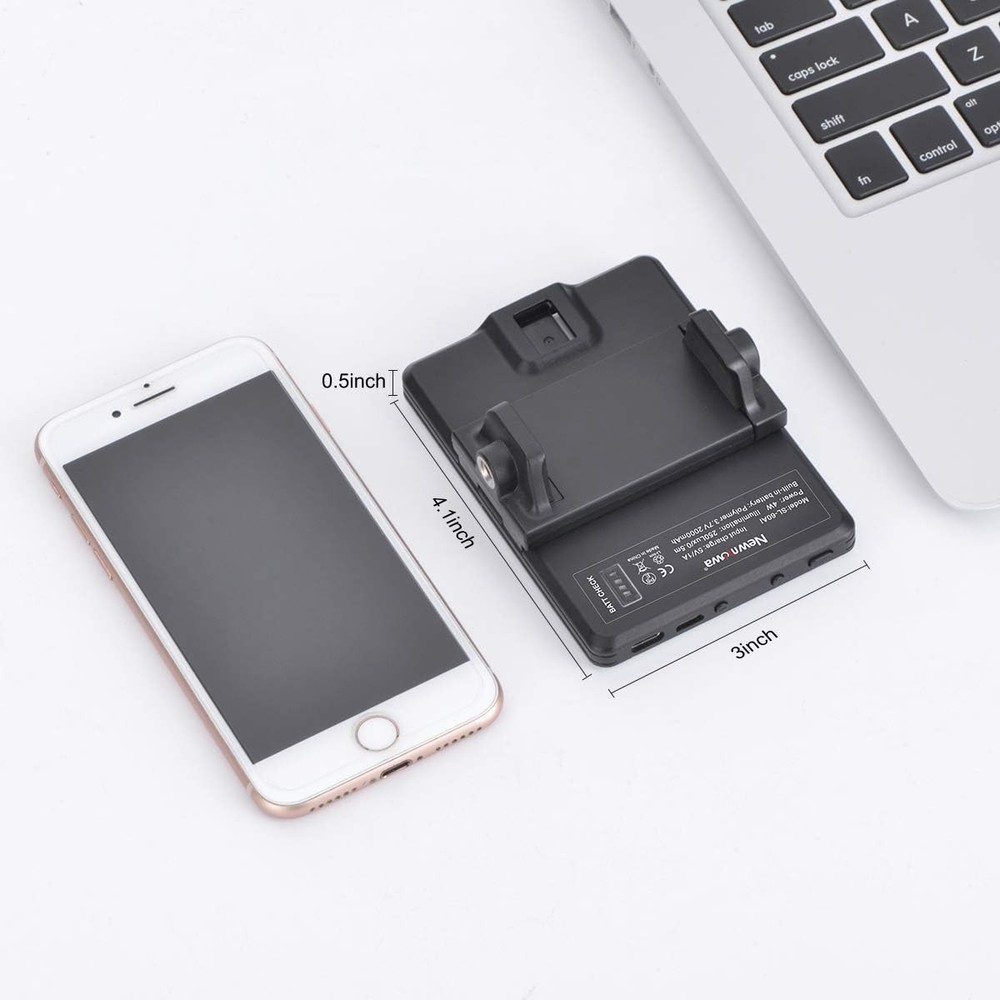 Rechargeable Video Conference & Selfie Light with Adjustable 3 Modes - Compact