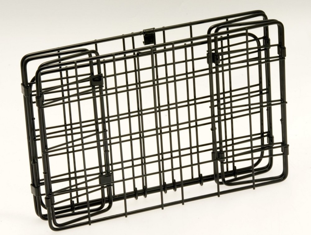 Wald 582 Folding Rear Bicycle Basket Black