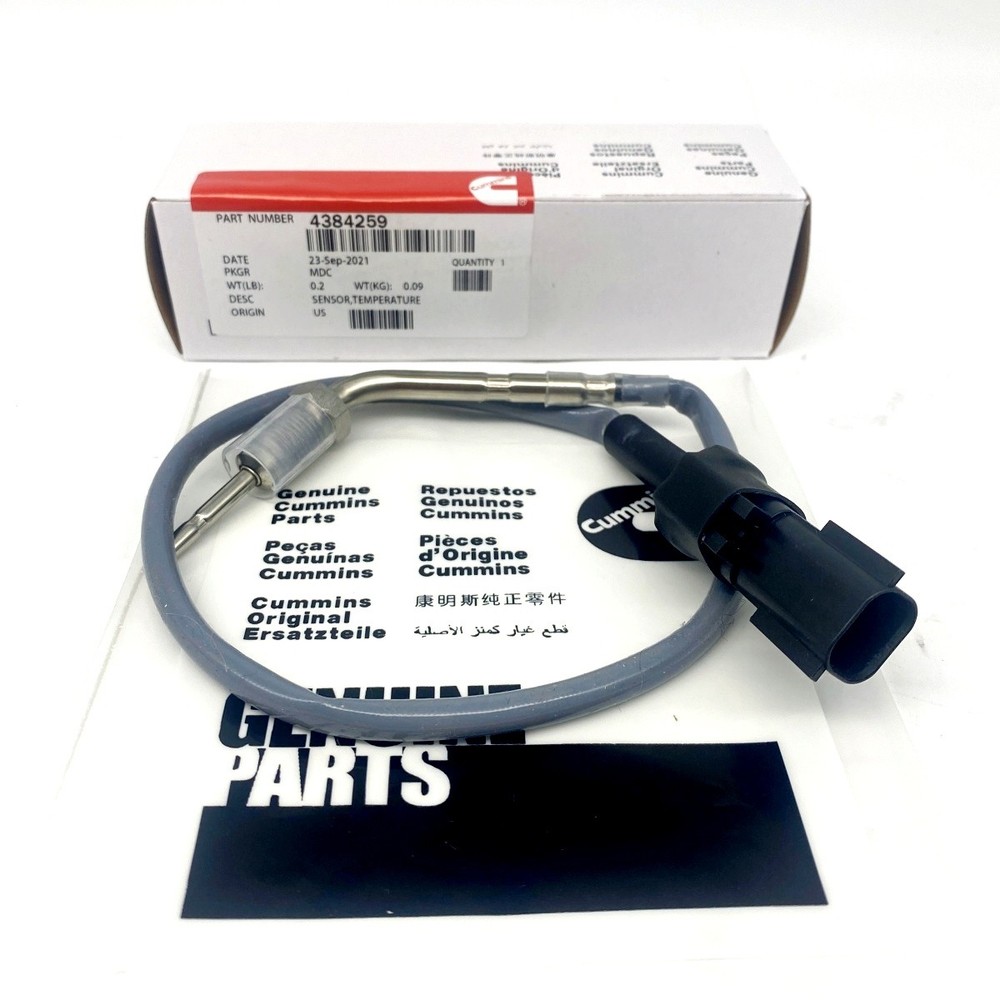 4384259 Coolant Temperature Sensor For Cummins ISX Engine Kenworth Peterbilt