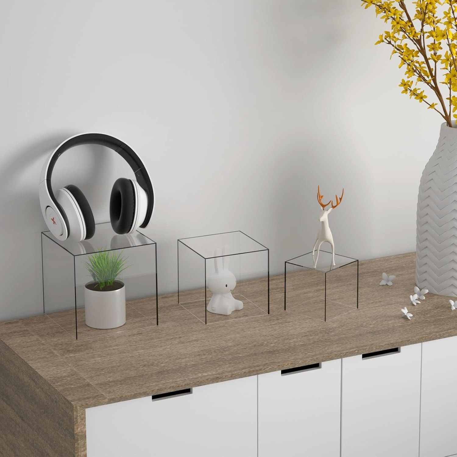 Acrylic Food Risers for Buffet Table - 3 Sizes