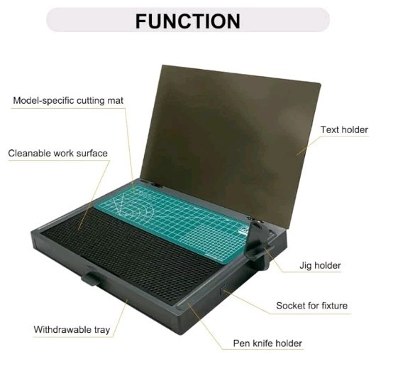 Portable Worktable with Movable Drawer, Pliers Rack, Display Version