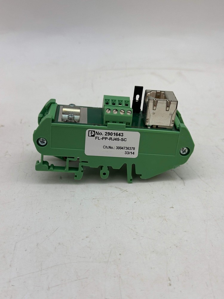 Phoenix Contact 2901643 FL-PP-RJ45-SC Patch Panel (Used)