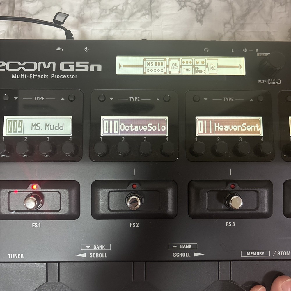 Zoom G5N Effector Multi-effects Processor Guitar Pedal