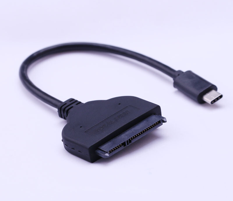 SATA to USB-C Type C Cable Adapter Data Transfer Converter for 2.5'' HDD/SSD