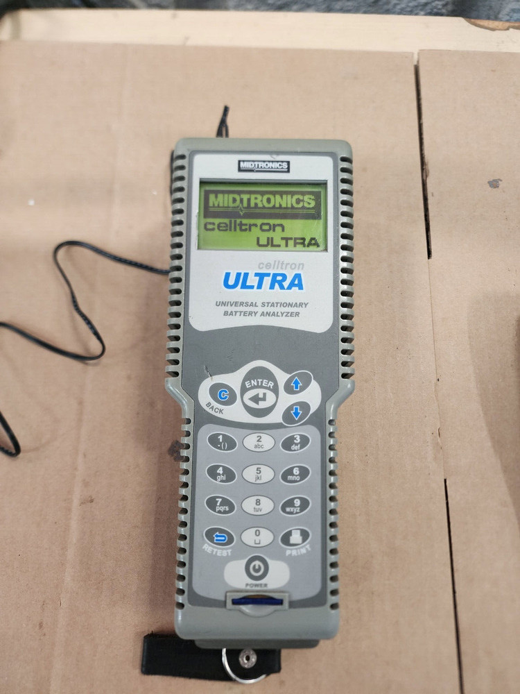 Midtronics CTU6000 Celltron Ultra Battery Analyzer READ!