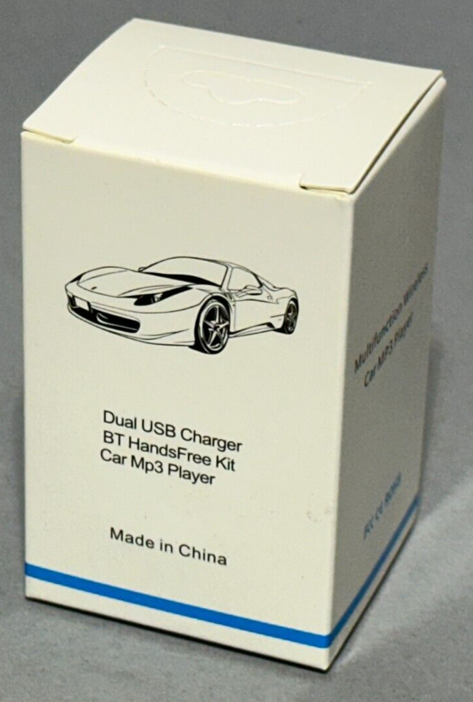 Multifunction Wireless Car FM Transmitter m32-Dual USB Charger BT Hands Free