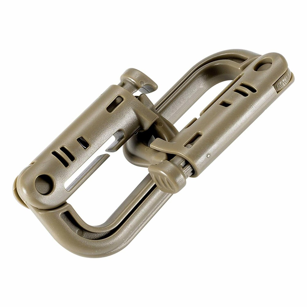 10pcs Tactical Backpack D-Ring Attachment Clips for Molle Buckle Bag Quick Lock