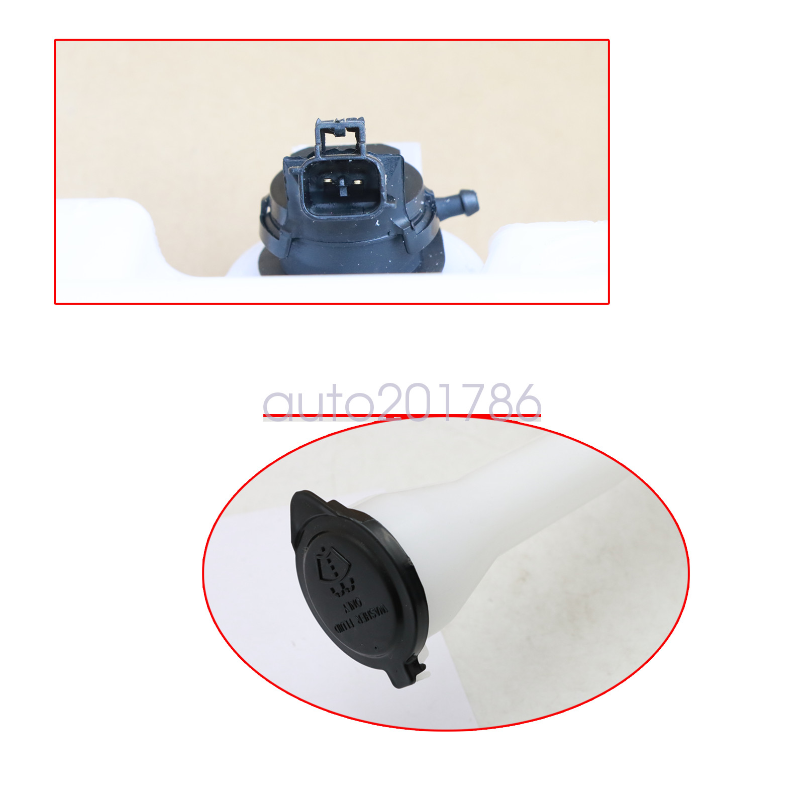 85315-06220 Windshield Washer Fluid Reservoir Tank Fits 2012-2017 Toyota Camry