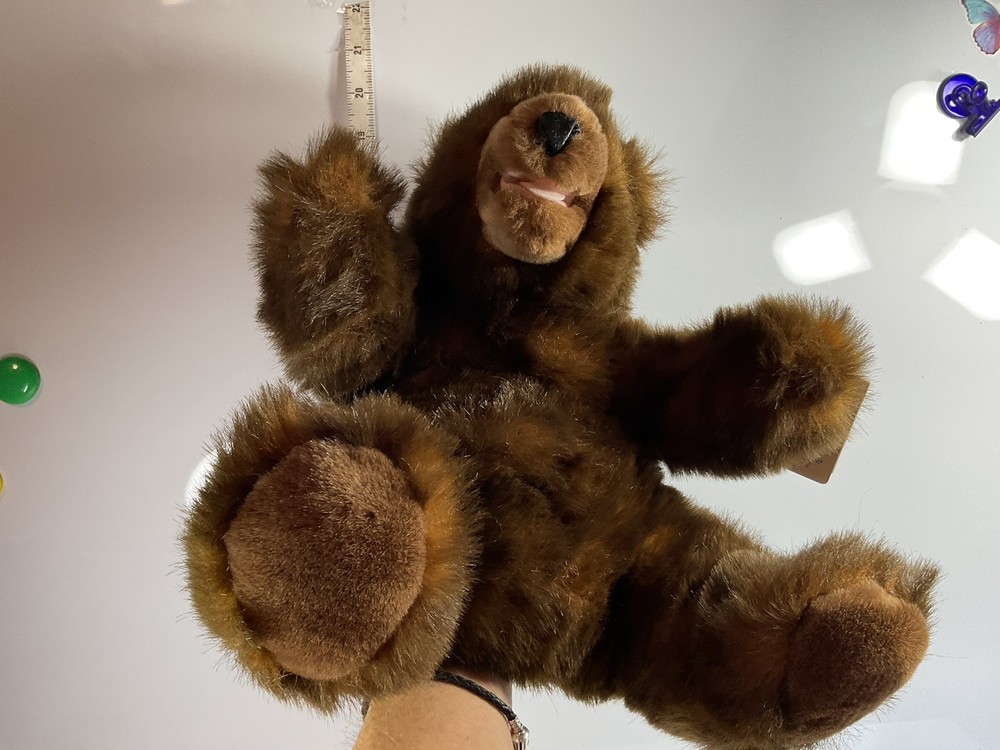 Cascade Toy Grizzly Bear Puppet