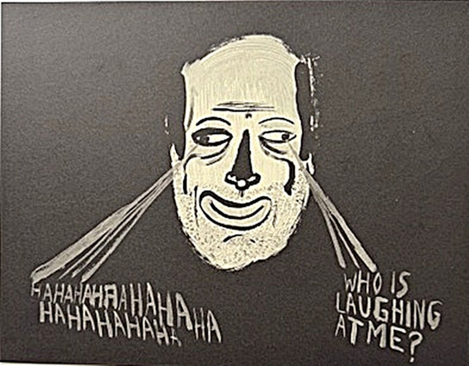 Chris Johanson - Set of 8 Offset Lithographs 2000 Jack Hanley Gallery SF