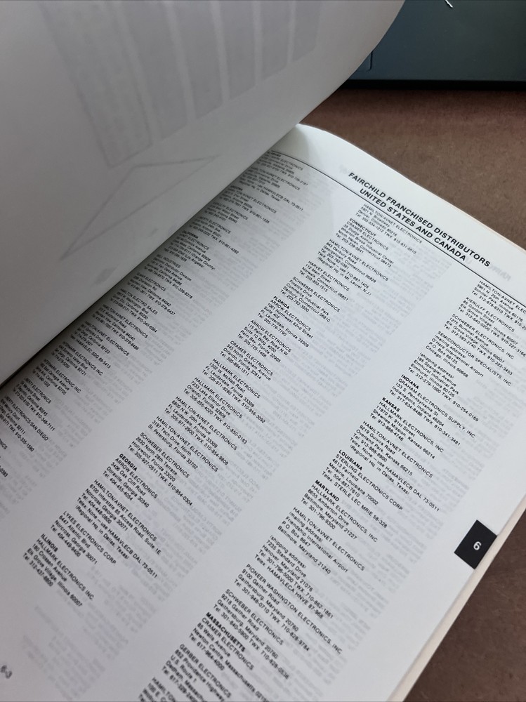 Electronics Manual Catalog Fairchild Semiconductor Diode Data Book 1978 F5