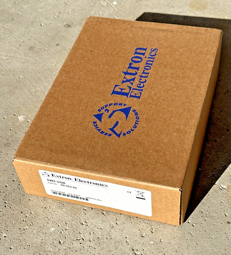 Extron SW2 USB Two Input USB Switcher 60-952-02 Complete Box New