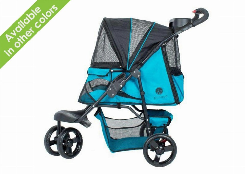 Durable Pet Stroller- Blue Petique Stroller for Dogs & Cats