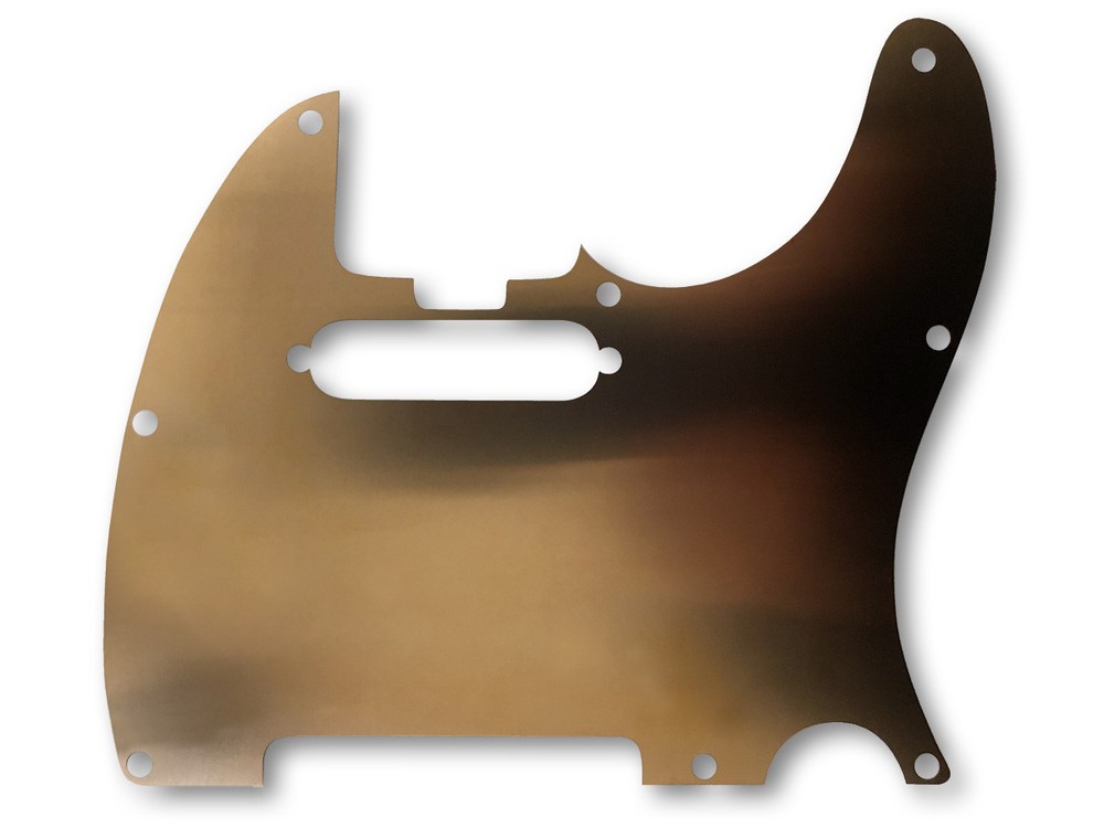 .006" Tele Telecaster Pickguard Shield - Copper