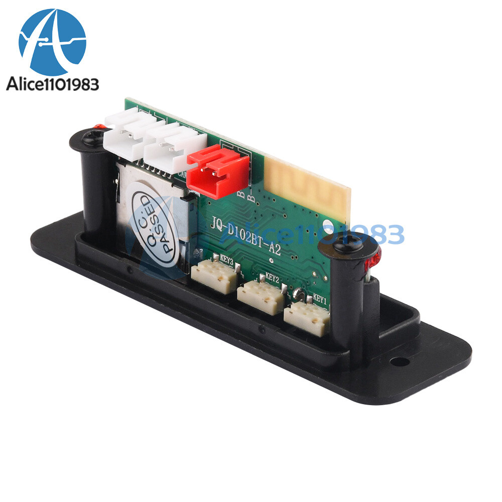 DC5V Bluetooth MP3 Player Decoder Board Car FM Radio Module 2*3W Amplifier