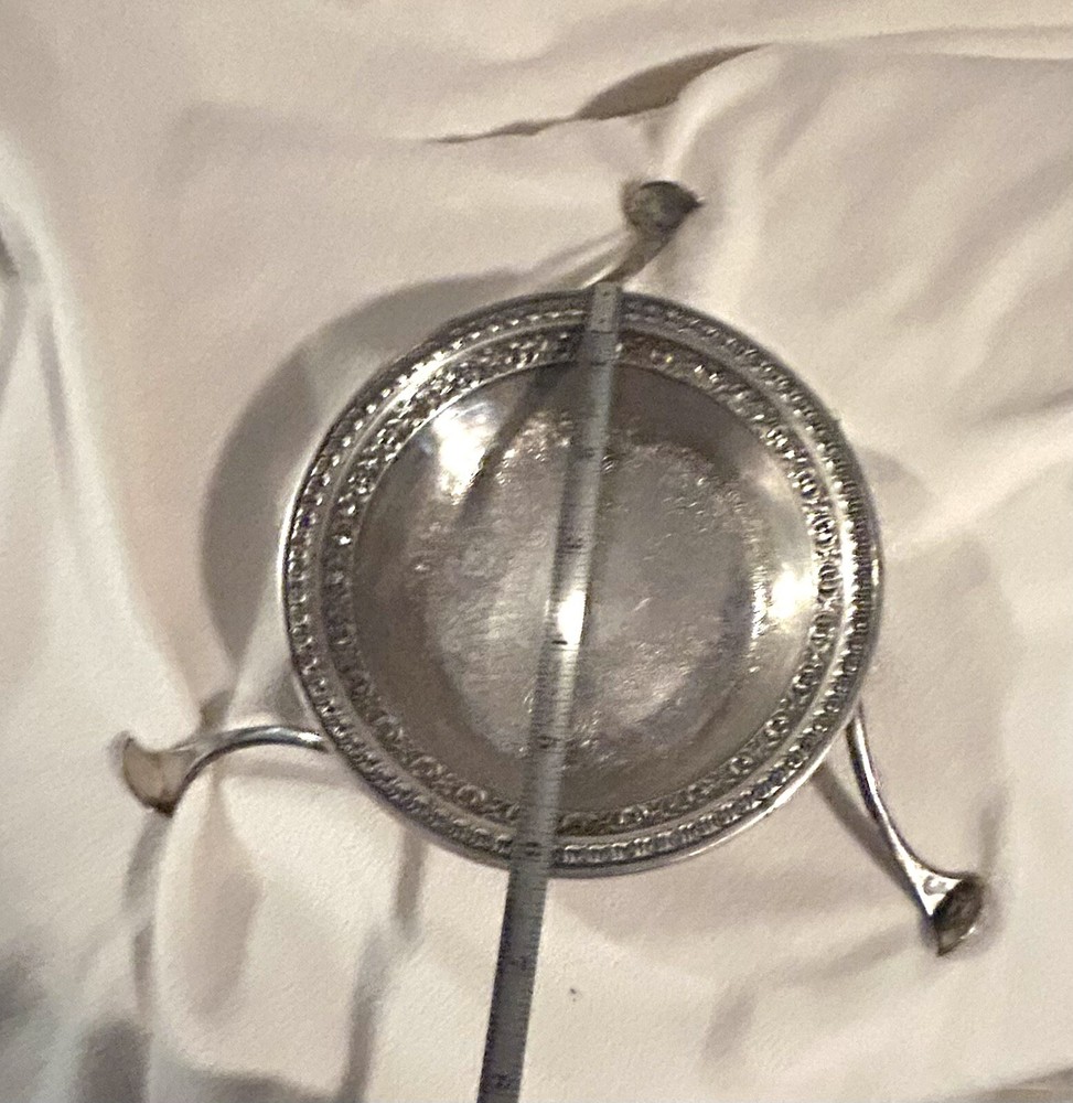 Silver Plated Candy Dish: Reed & Barton 2pc Item