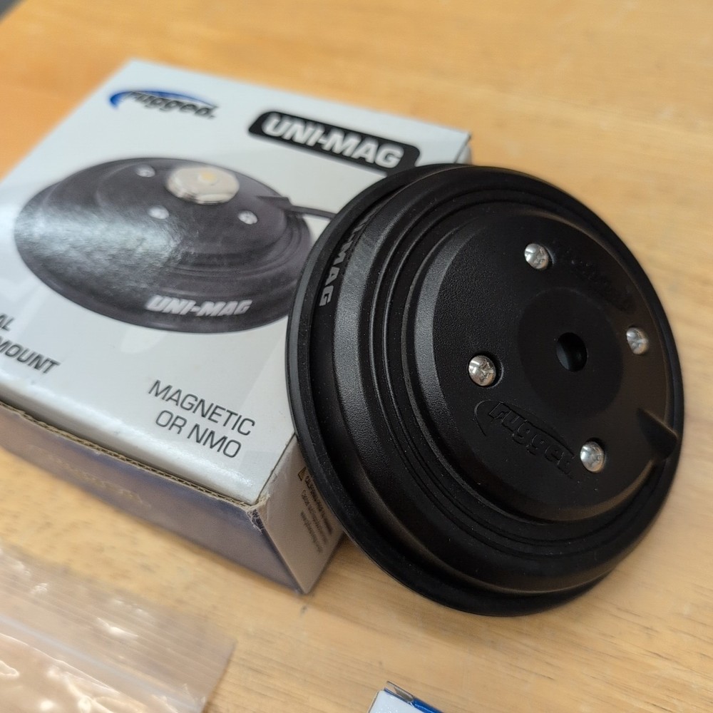 Rugged Radios STEALTH-UHF, GMRS Antenna, Knobs, Mount, Cable Plug Lot!