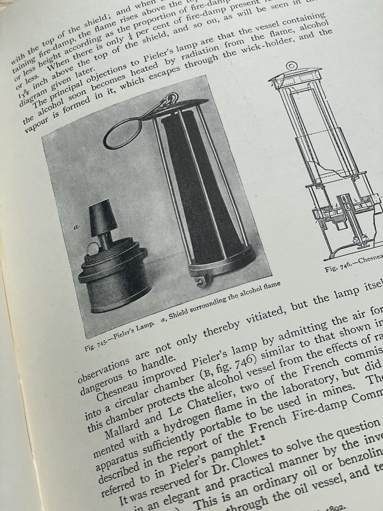 Practical Coal-Mining 6 Volumes – 1907 Illustrated Tech & Miners Lamps