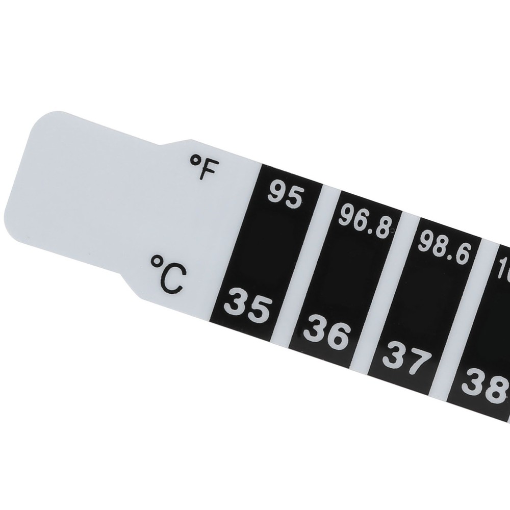 20pcs Reusable Forehead Thermometer Strips For Quick Temperature Measurement For