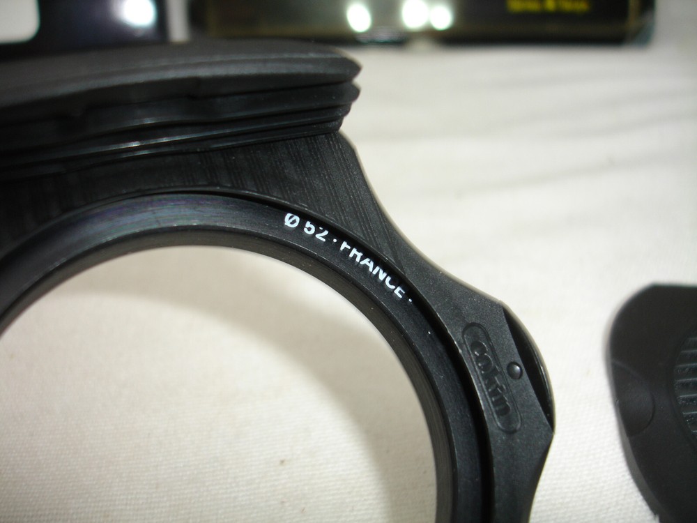 COKIN creative Filter System Guide Catalog Book Brochure Manual + adapter / ring