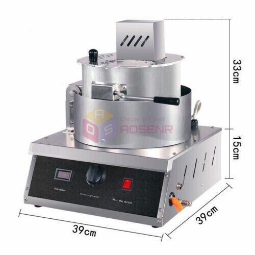 Popcorn Machine Single Pot Spherical Popcorn Maker Gas Automatic Ball Popcorn