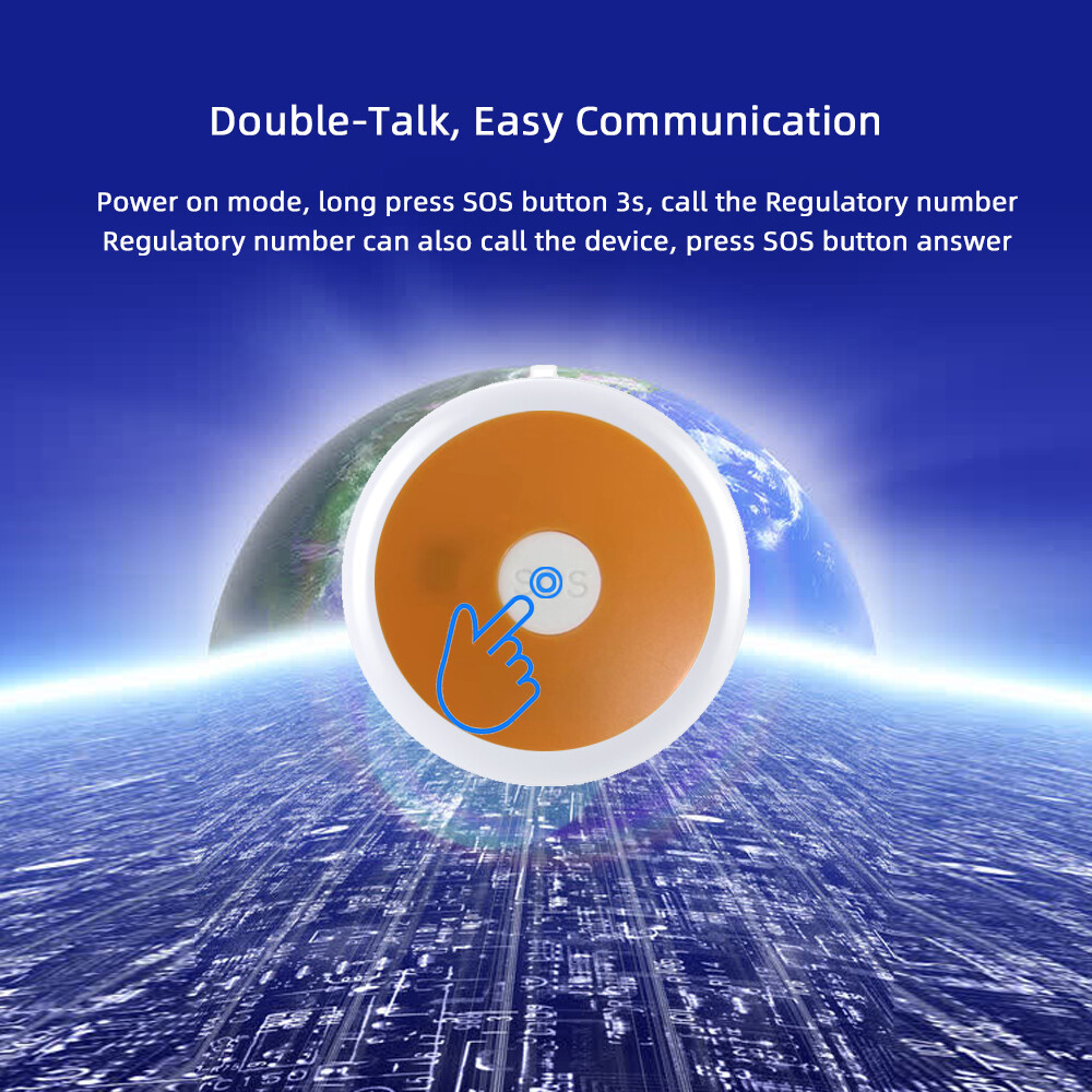 4G Mini GPS Tracker Real time Tracking Device SOS Location For Kids Elderly