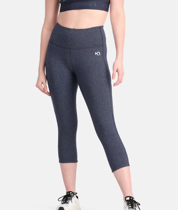 Kari Traa Women's Julie High Waist Capri Black Different Size