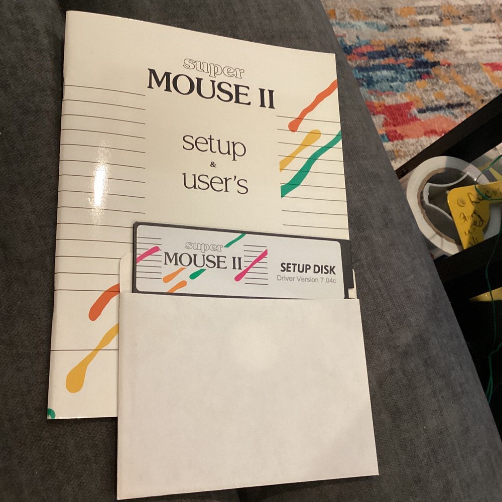Vintage Mouse 2 setup & users driver version 7