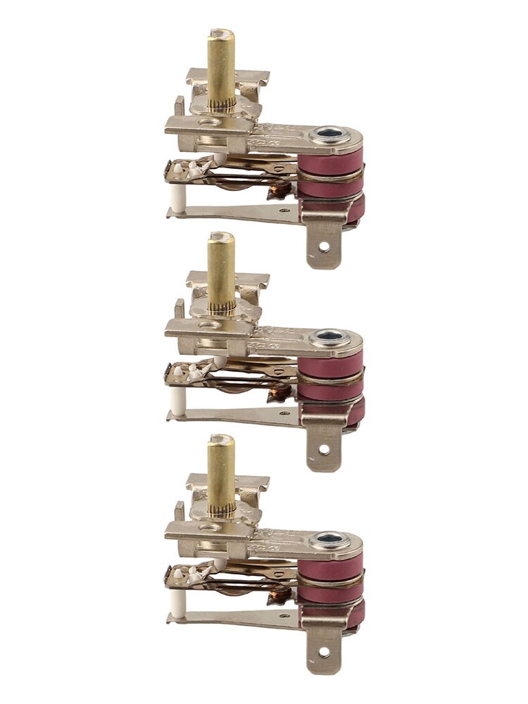 3pcs Adjustable Thermostat Temperature Switch AC 250V 16A for Electric Heater