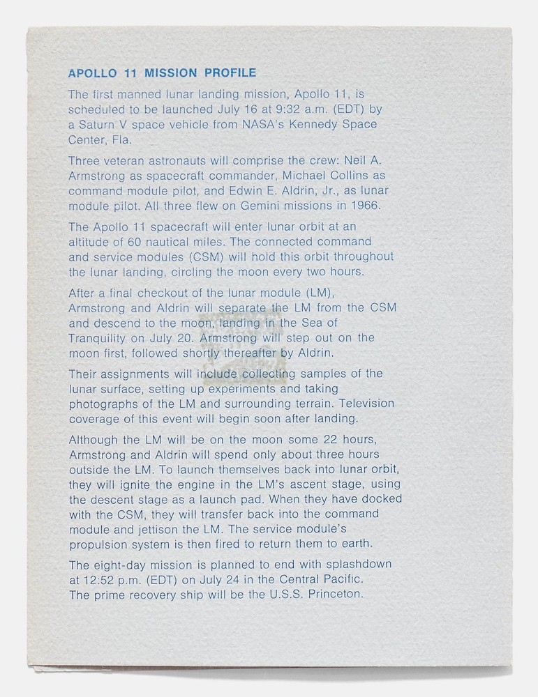 Apollo 11 Launch Pass, Launch Invitation & Invitation to Pre-Launch