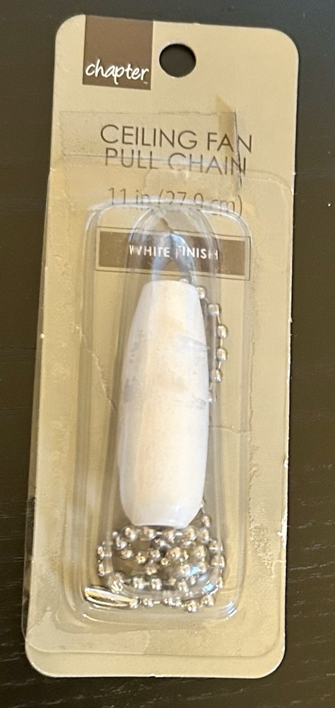 BRAND NEW CHAPTER CEILING FAN PULL CHAIN, 11 INCHES LONG