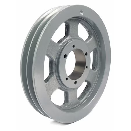 1/2 In To 2-1/2 In Quick Detachable Bushed Bore 2 Groove V-Belt Pulley 12.75 In