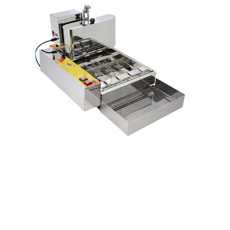 ✅Mini Donut Maker Commercial | Automatic Doughnut Frying Machine with 4 Rows