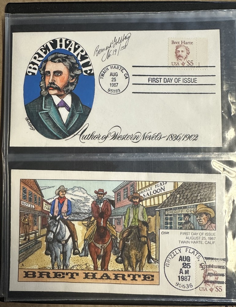 SHOWGARD FDC ALBUM HOLDS 80 ENVELOPES EACH SET OF 8 "THIN LINE" HOLDS 640 TOTAL