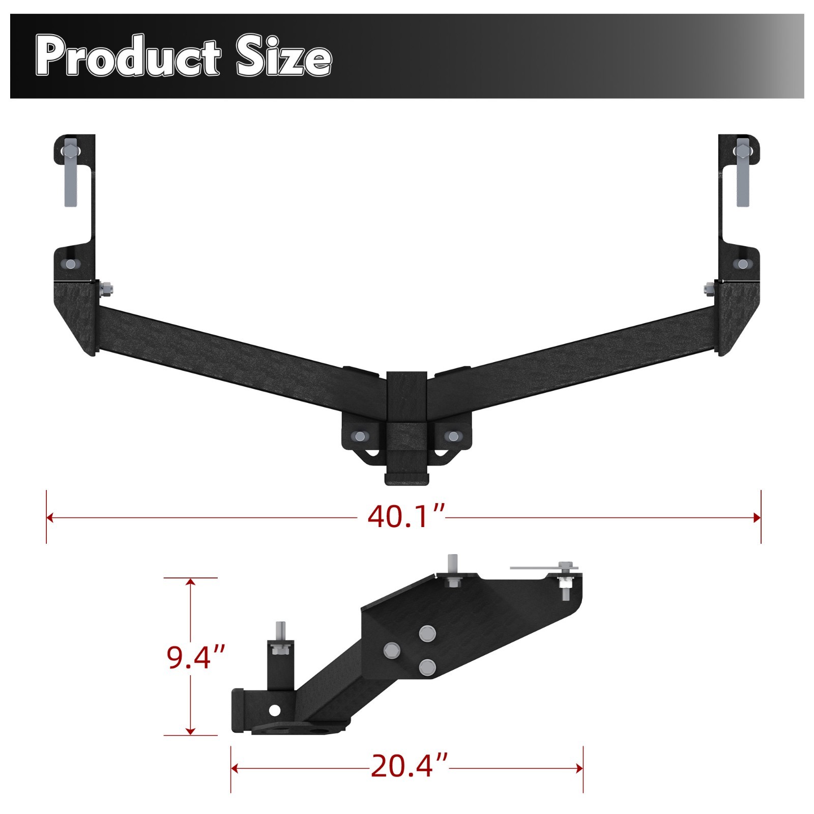 Class 3 Trailer Hitch 2" Fit 1999-13 Chevy Silverado/GMC Sierra Verify Fit.